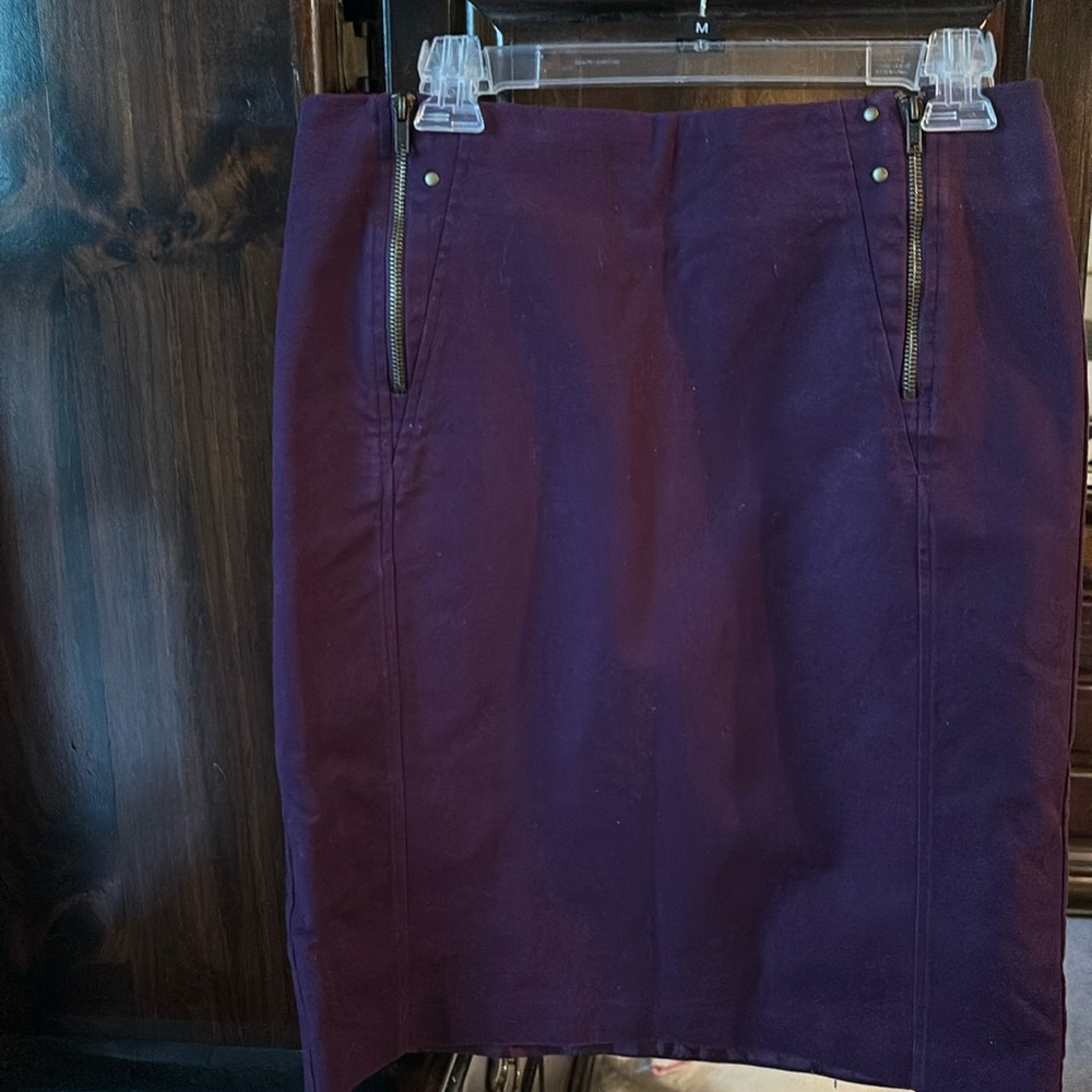 Eggplant colored Jean skirt size 10